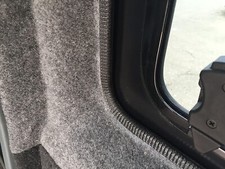 Van Knock on Trim 10 Metre Black PVC Rubber 2-4mm Edging Universal Window Trim