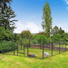 Huge Heavy Duty Dog Playpen Outdoor Garden Pet Enclosure Cage Puppy Kennel Fence