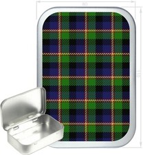Green tartan gift - green, box,150ml