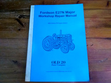 FORDSON E27N MAJOR WORKSHOP