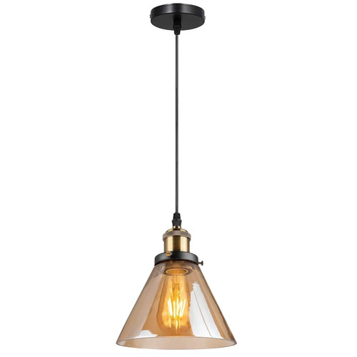 Modern amber glass easy - amber, fit