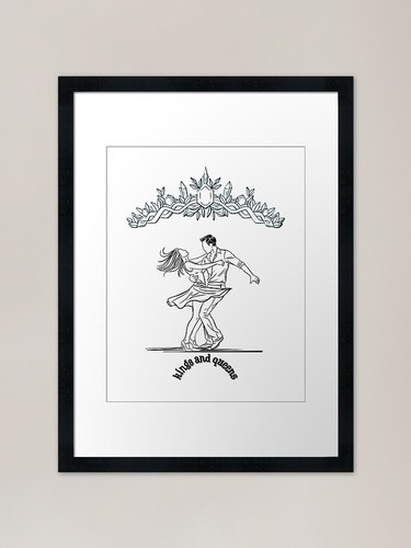 Kings and queens framed - and,