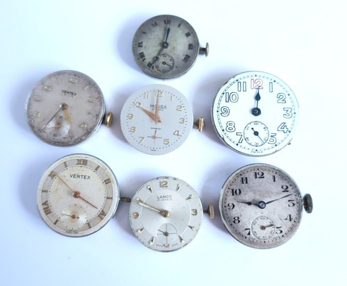Vintage gents watch movements - vintage,