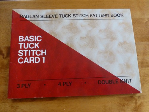 Basic tuck stitch card - basic,