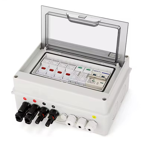 Solar combiner box in - pv,