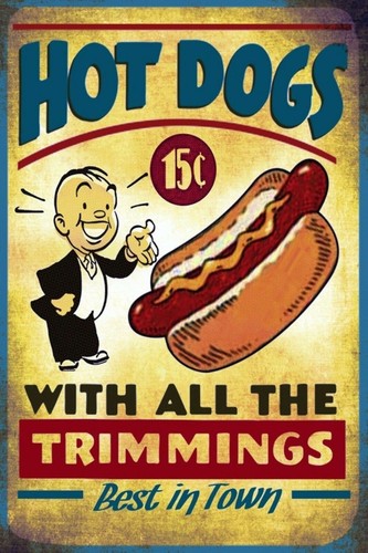 Hot dogs with all - all, the