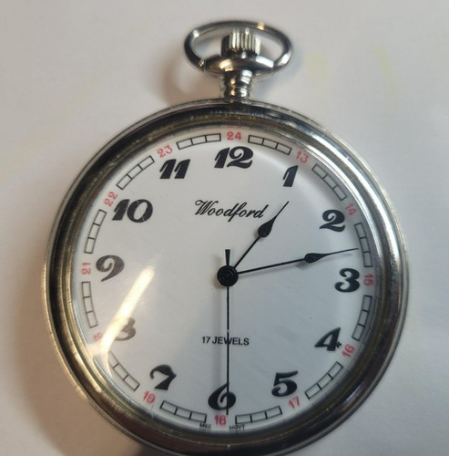 Analogue clckwork pocket watch - clckwork,