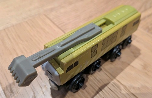Wooden railway diesel - railway, 10