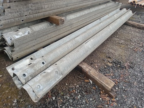 Armco crash barriers used - armco,