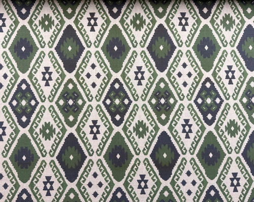 Pipiltin aztec linen fabric - linen,