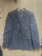 Next Shiney Grey Suit 44 Chest