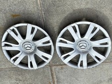 MAZDA 2 15" WHEEL TRIM X 2 HUB CAP GENUINE DR6137170