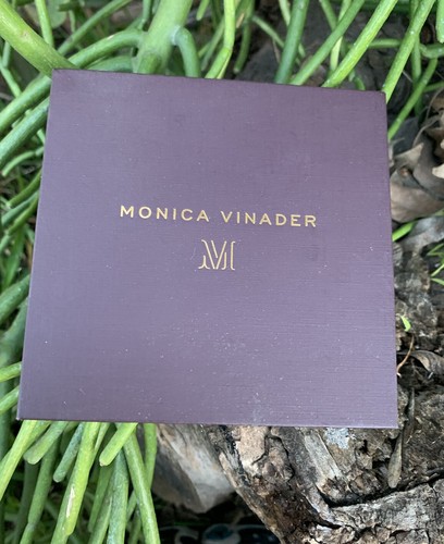 Monica vinader brown - vinader, square