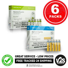 Vapourlites  Refills 6 Packs of 5 (30 Refills) UK Stock. Ten Motives Compatible