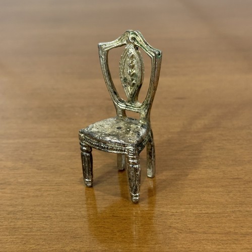 Doll house furniture metal - house,