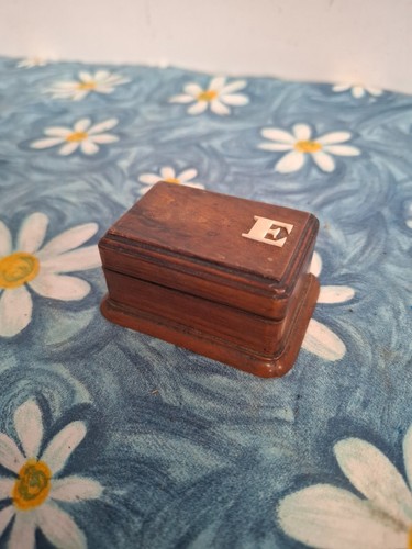 Vintage antique stamp box - antique,
