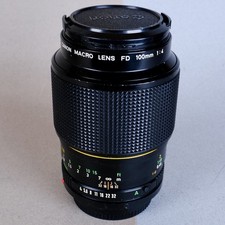 Canon New FD 100mm f/4 Macro