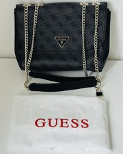 GUESS Black 4G Logo Chain