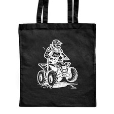 'Amphibious ATV 4 Wheeler' Classic Black Tote Shopper Bag (ZB00021838)