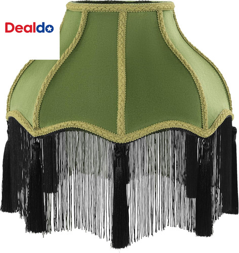 Victorian lamp shade - lamp, velvet
