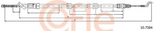 Handbrake cable Left Rear 10.7384 COFLE for VW AMAROK