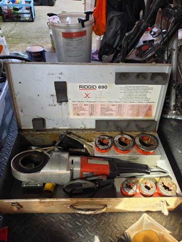 Ridgid 690 portable - portable, handheld