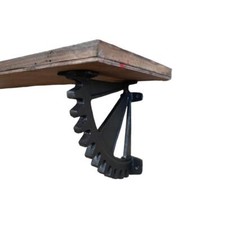 Shelf Brackets Black Metal