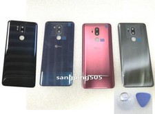 E Battery Back Cover Glass+Camera Lens For LG G7 G7+ ThinQ G710