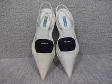 Prada Nylon Kitten Heel Logo
