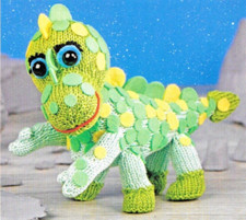 Home Printed Knitting Pattern - Clangers Soup Dragon Soft Toy 23cm Long - 0041