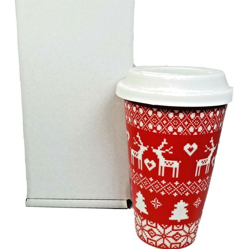 Ceramic travel mug 300ml - mug,