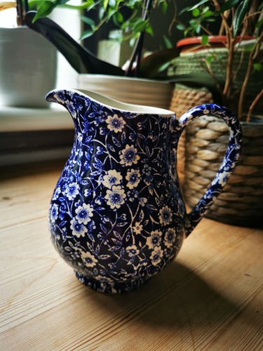 Burleigh calico blue milk - burleigh,