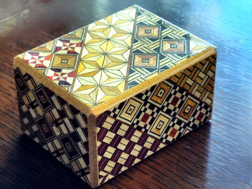 Japanese hakone yosegi puzzle - japanese,