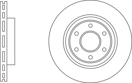 Apec blue front brake - 2x,
