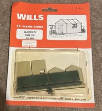 Wills SS58 Garden Sheds OO