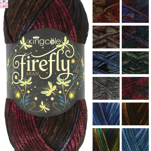 King cole firefly aran 100g - firefly,