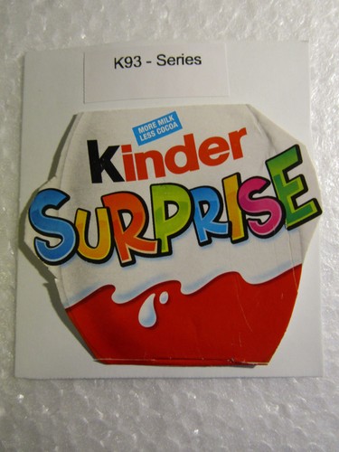 Kinder surprise egg - surprise, k93