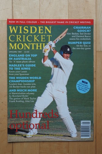 Vintage wisden cricket monthly - wisden,
