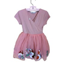 Mini Boden Girls Dress Pink