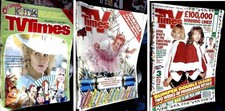 CHRISTMAS TV TIMES 1979+1984+1990 Special Xmas issues