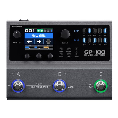 Valeton 180 multi effects - gp-180, multi-effects