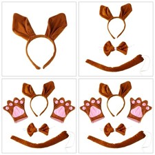 Animal Ear Headband Tail