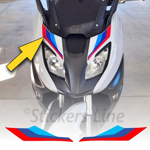 Fairing stickers front shield
