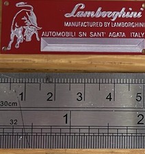 RED ETCHED ALUMINIUM
