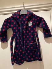 George Navy And Red Tigger Dressing Gown - Age 12-18 Months