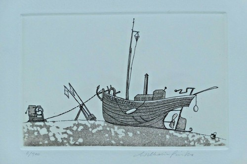 Signed limited sepia - signed,, etching
