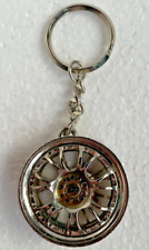 BBS SILVER COLOUR DEEP DISH ALLOY KEYRING-GIFT FOR CAR LOVERS