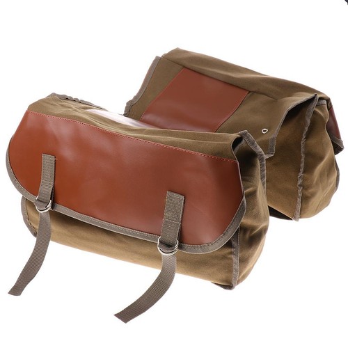 Vintage saddle bag - vintage,