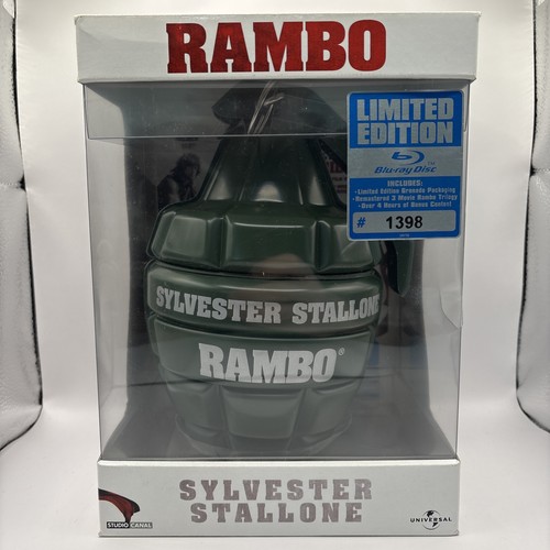 Rambo trilogy box set grenade - trilogy,