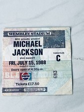 Michael Jackson 1988 Bad Tour